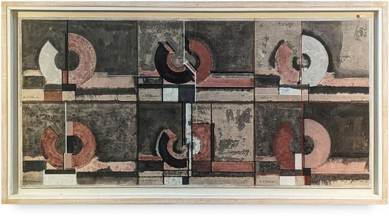 Catalogue raisonné, Francesco Marino di Teana, Métamorphose de la cité du futur lointain.( Cité astrale). — 1991