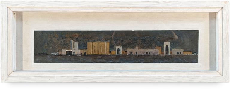 Catalogue raisonné, Francesco Marino di Teana, Architecture Cantate version 1 (le petit tableau) — 2005
