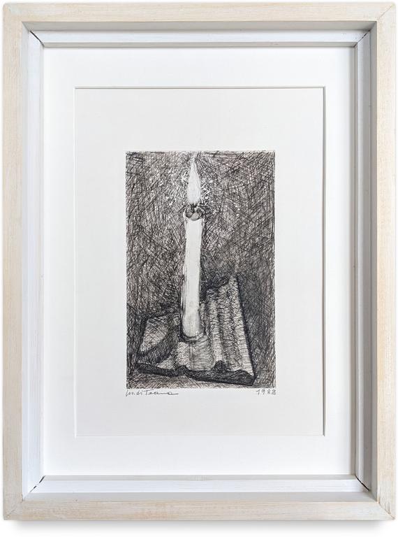 Catalogue raisonné, Francesco Marino di Teana, Bougie Ortonovo 1 — 1983