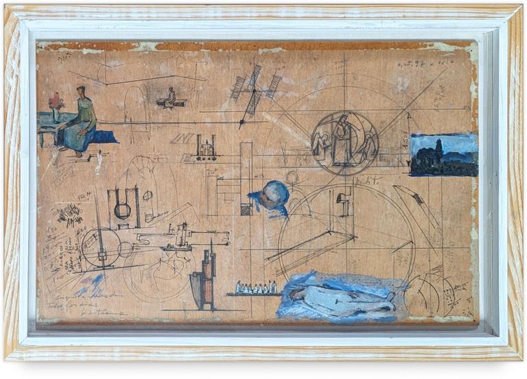 Catalogue raisonné, Francesco Marino di Teana, Busquedas de formas 3 Trabajo quotidiano — 1994