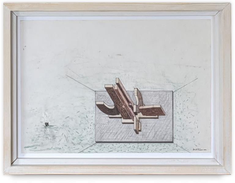 Catalogue raisonné, Francesco Marino di Teana, Cité avenir n°2 - Projet pour Nancy — 1970 - 1974