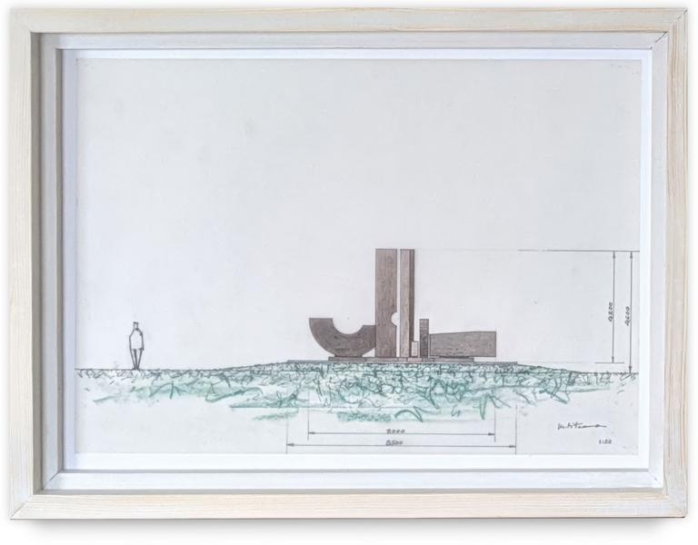 Catalogue raisonné, Francesco Marino di Teana, Cité avenir n°3 - Projet pour Nancy — 1970 - 1974