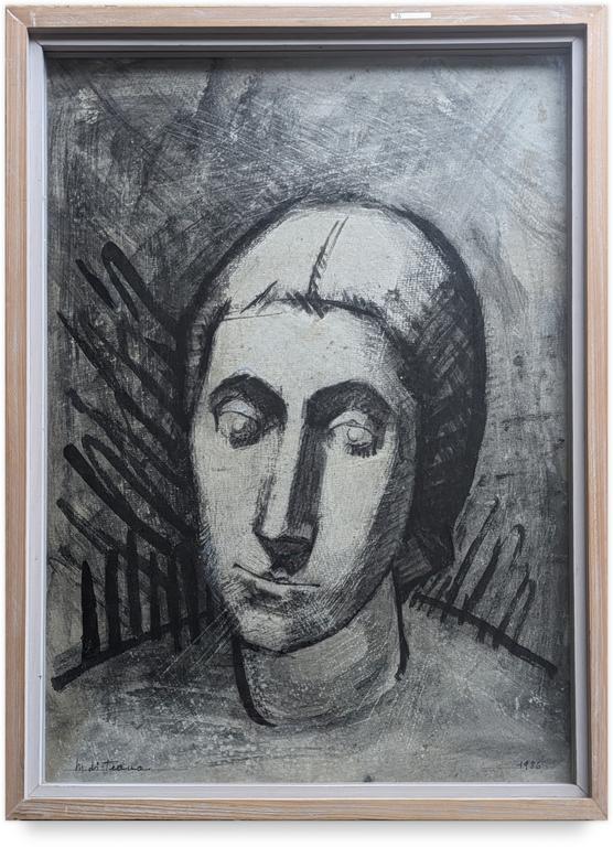 Catalogue raisonné, Francesco Marino di Teana, Estudio de cabeza — 1986