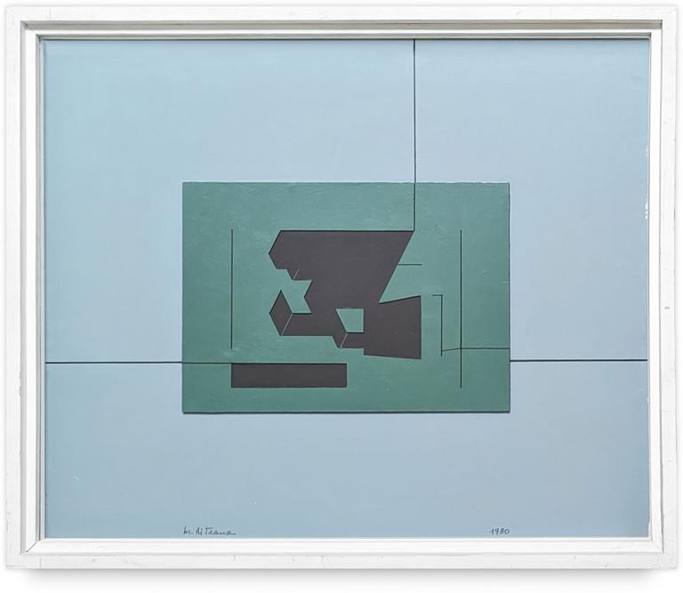 Catalogue raisonné, Francesco Marino di Teana, Fusion Matière Espace plomb — 1980