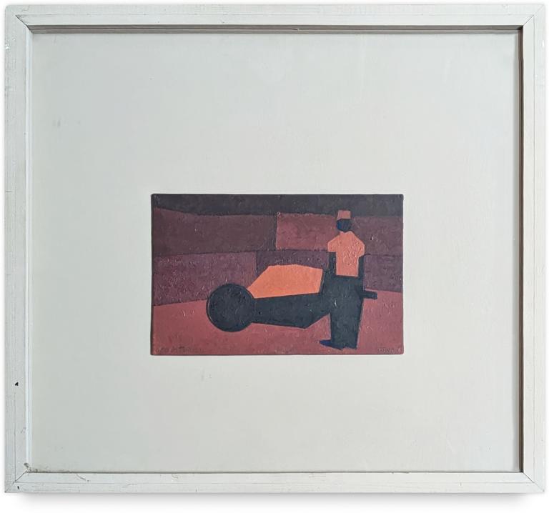 Catalogue raisonné, Francesco Marino di Teana, Homenaje a los albañiles, Hommage aux maçons — 1980