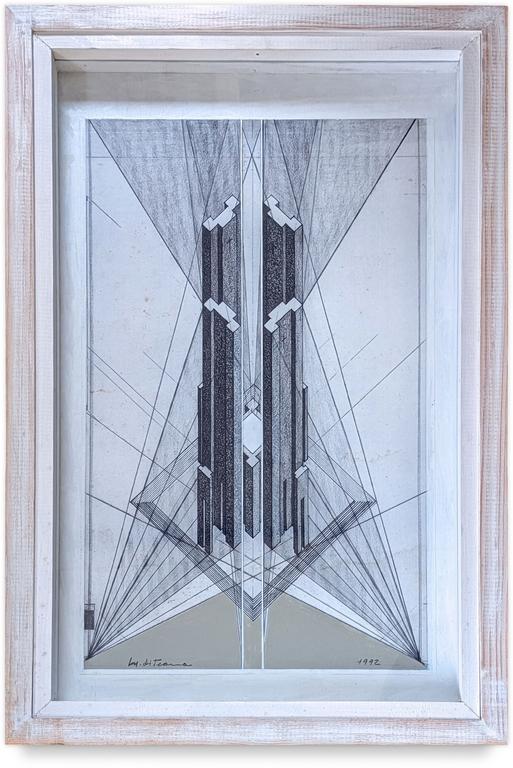 Catalogue raisonné, Francesco Marino di Teana, Hommage à l’Italie 3/4 — 1992