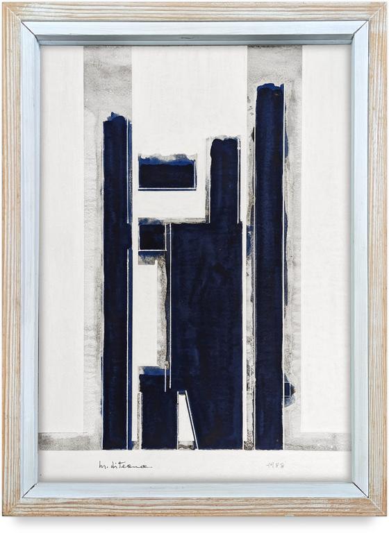 Catalogue raisonné, Francesco Marino di Teana, Le calvaire de Frédéric 1/2 bleu - Calvario — 1988