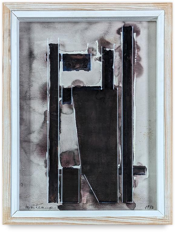 Catalogue raisonné, Francesco Marino di Teana, Le calvaire de Frédéric 2/2 mauve - Calvario — 1988