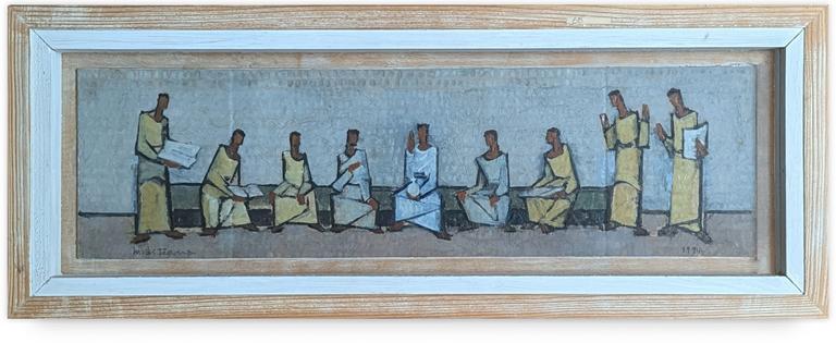 Catalogue raisonné, Francesco Marino di Teana, Le grand conseil de la Hiérarchie : Les Princes et l’Empereur Frederic II Hohestaufen — 1994