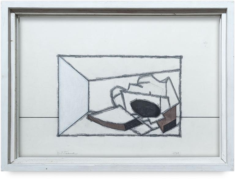 Catalogue raisonné, Francesco Marino di Teana, Naturaleza muerta Fucion et Nacimiento 1 — 1979