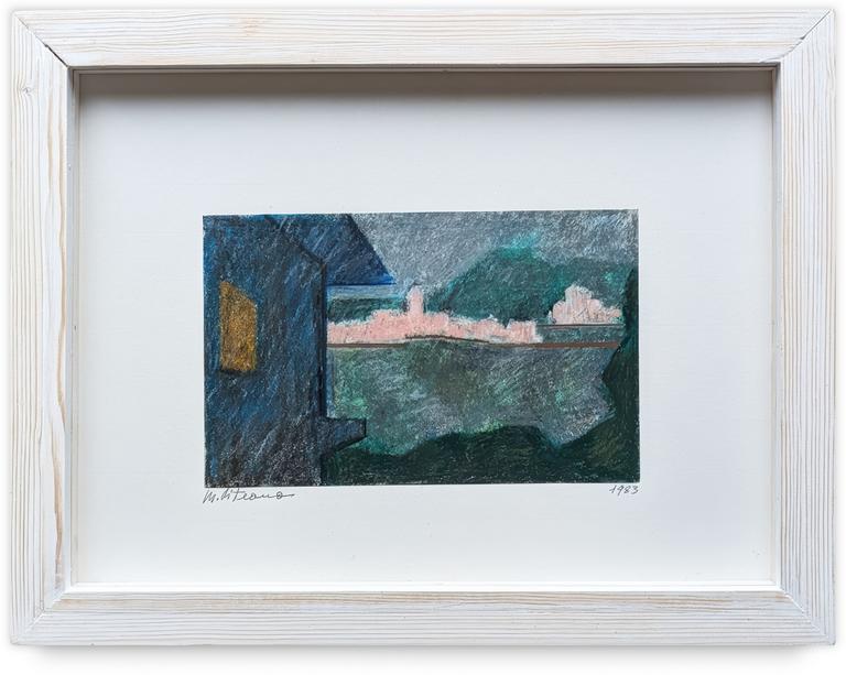 Catalogue raisonné, Francesco Marino di Teana, Ortonovo 1 Le village — 1983