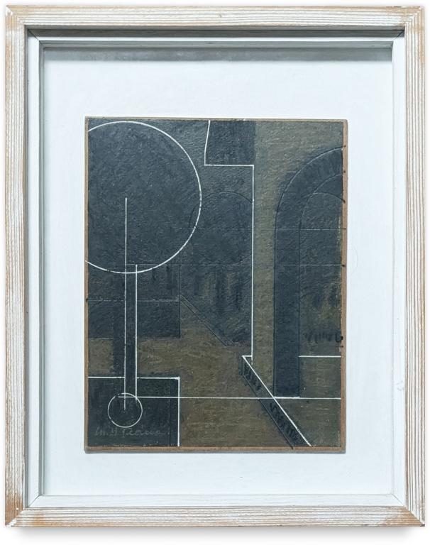 Catalogue raisonné, Francesco Marino di Teana, Ortonovo Tinte china 3 pastel oleo — 1984