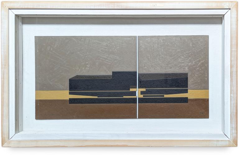 Catalogue raisonné, Francesco Marino di Teana, Parcours sans fin Version n° 2, Parcour sin fin — 1982