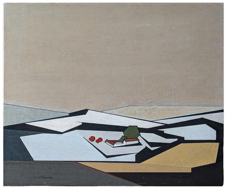 Catalogue raisonné, Francesco Marino di Teana, Paysage de la Dordogne 1976 - réalisé en 1994 — 1994
