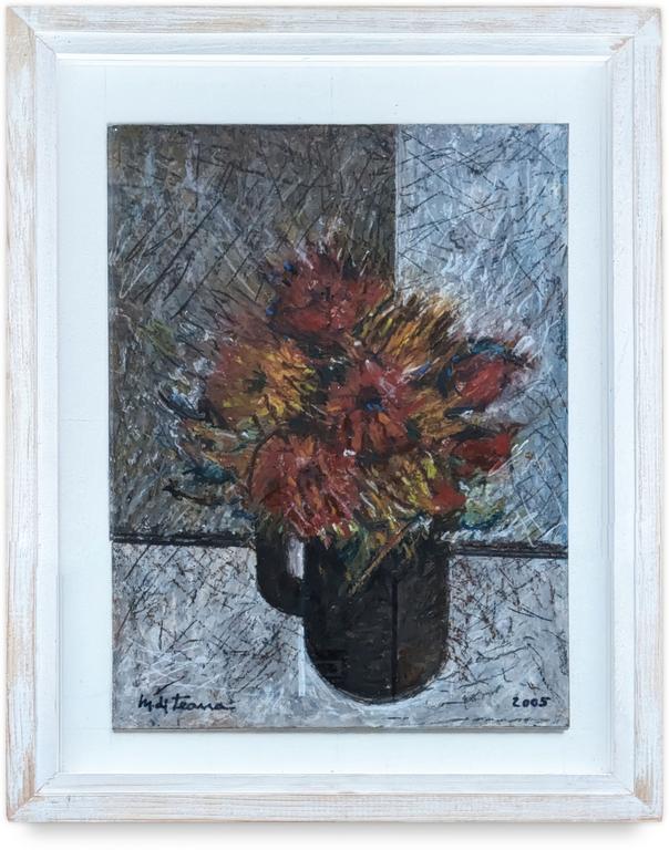Catalogue raisonné, Francesco Marino di Teana, Un petit bouquet de fleurs pour Bernard Giebel - Nature morte Flores 1 — 2005