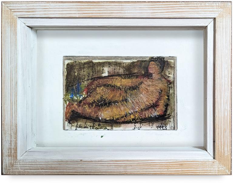 Catalogue raisonné, Francesco Marino di Teana, Desnudo 1993 pastel - crayon gras — 1993