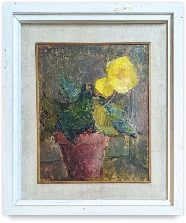 Catalogue raisonné, Francesco Marino di Teana, Flores olio — 1956