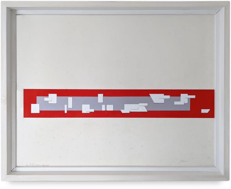 Catalogue raisonné, Francesco Marino di Teana, Frise aux fragments en action — 1957