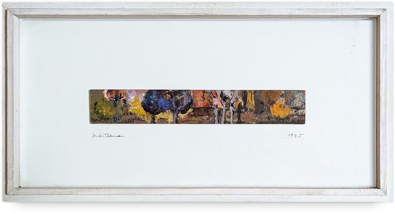 Catalogue raisonné, Francesco Marino di Teana, Frise Les hasards retravaillés — 1975