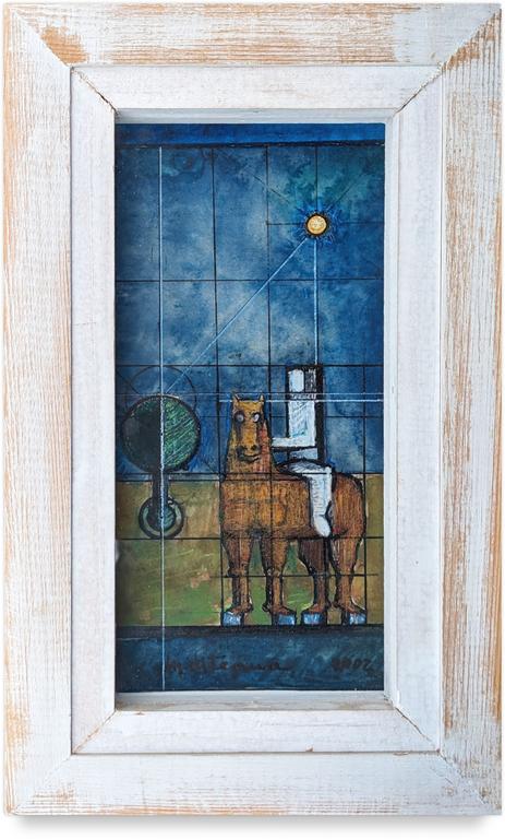 Catalogue raisonné, Francesco Marino di Teana, Hommage à Caius Julius César - El caballero Aurelien — 2002
