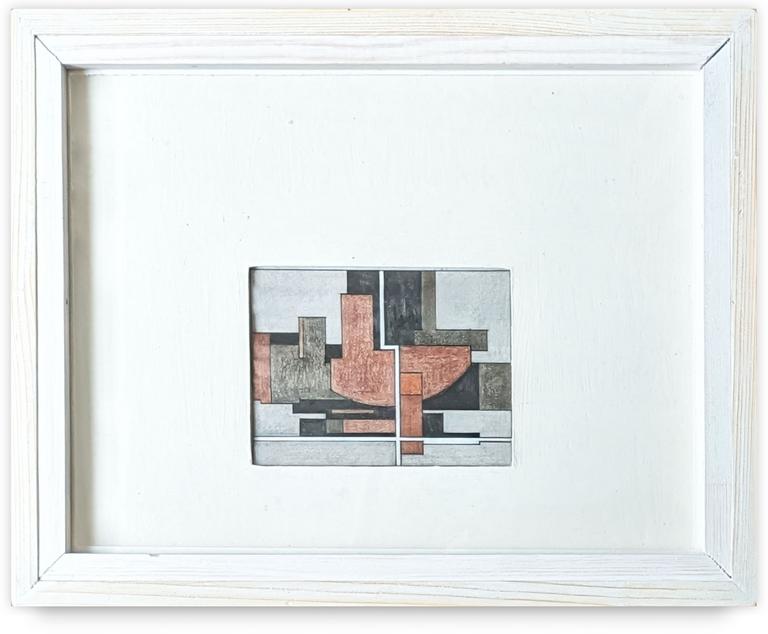 Catalogue raisonné, Francesco Marino di Teana, Hommage à Filippo Brunelleschi, Série de travaux préparatoires 3/7 — non daté