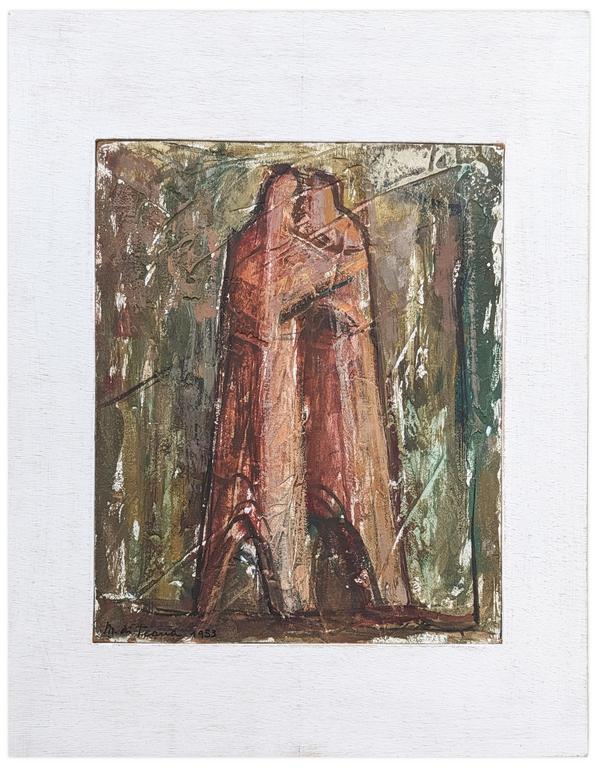 Catalogue raisonné, Francesco Marino di Teana, La réconciliation - couple debout — 1953