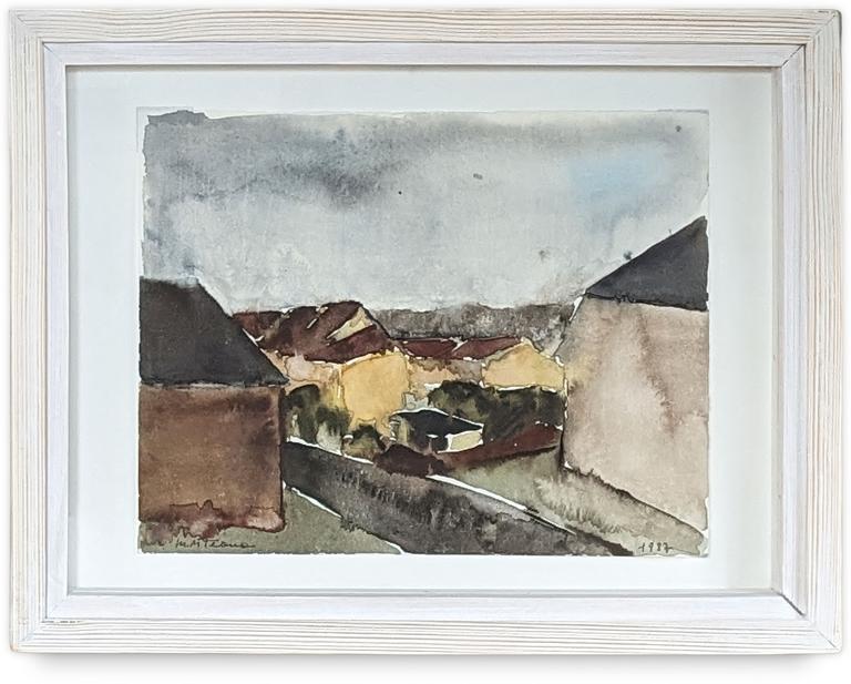 Catalogue raisonné, Francesco Marino di Teana, Les toits de Périgny — 1987