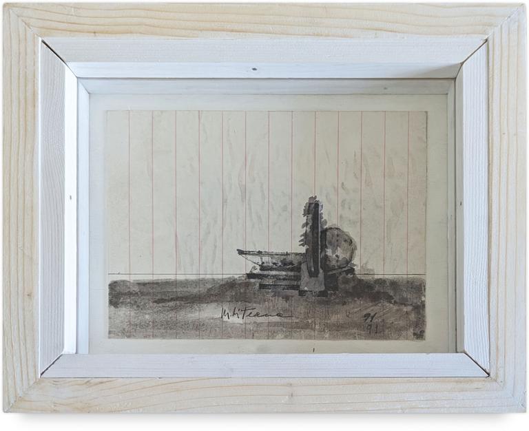 Catalogue raisonné, Francesco Marino di Teana, Navire architectural - structure architecturale Maquette — 1991