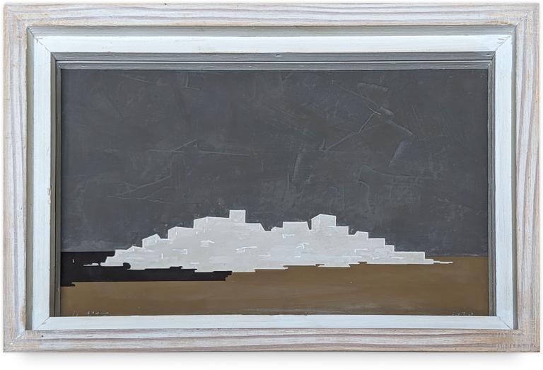 Catalogue raisonné, Francesco Marino di Teana, Pueblo metafisico - Hommage à Petrarque, Pueblito — 1971