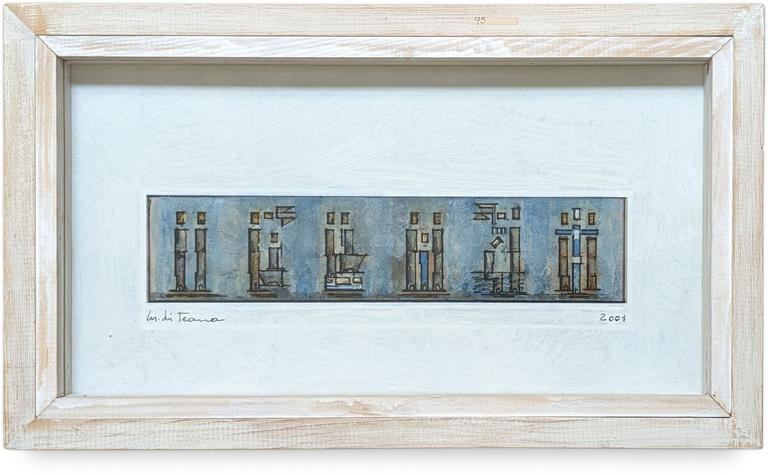 Catalogue raisonné, Francesco Marino di Teana, Sacrificado - La vida del sacrificado por justo ser - Vie du Christ en ligne couleurs — 2001