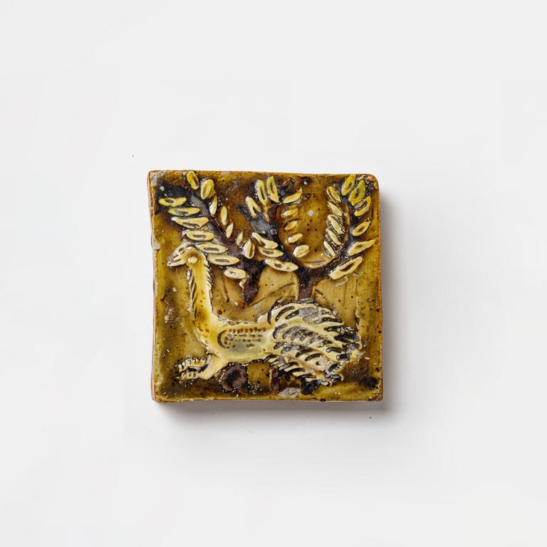 Catalogue raisonné, Jean & Jacqueline Lerat, Faisan (carreau), 1943
