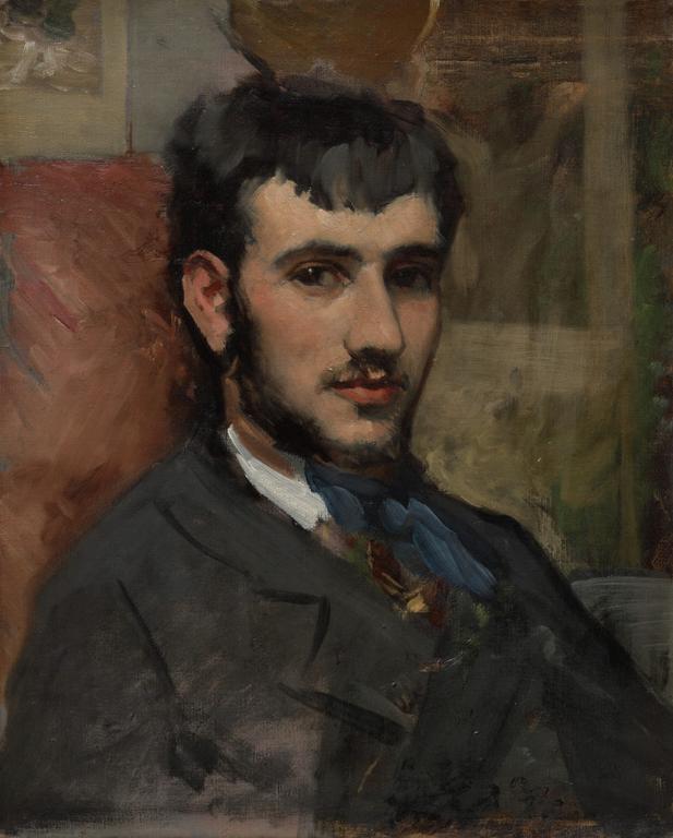 Catalogue raisonné, Frédéric Bazille, Portrait de Renoir — 1867