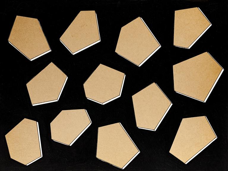 Catalogue raisonné, Henri Foucault, Onze reliefs possibles 2 - 1994