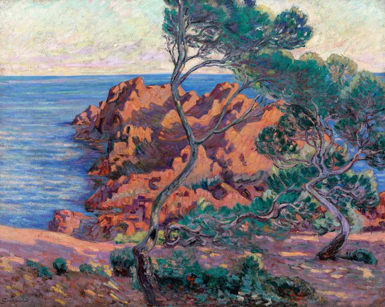 Catalogue raisonné, Armand Guillaumin, L'Île Besse à Agay