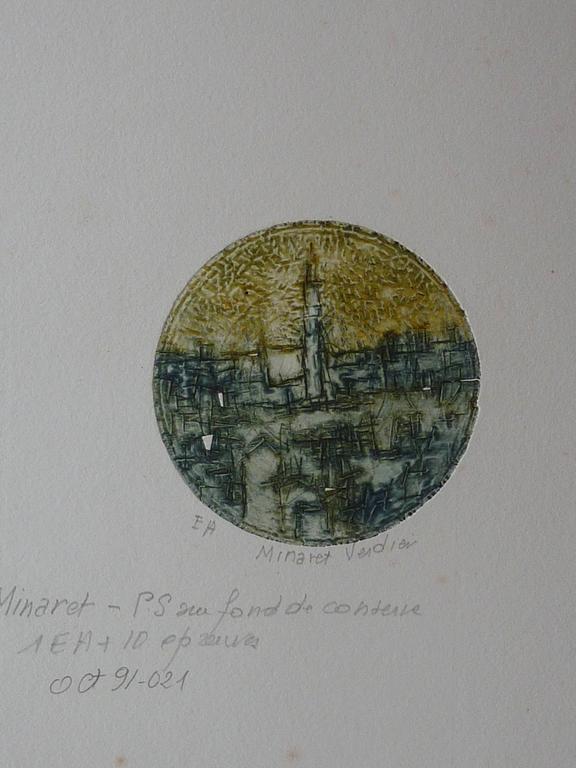 Catalogue raisonné, , Minaret