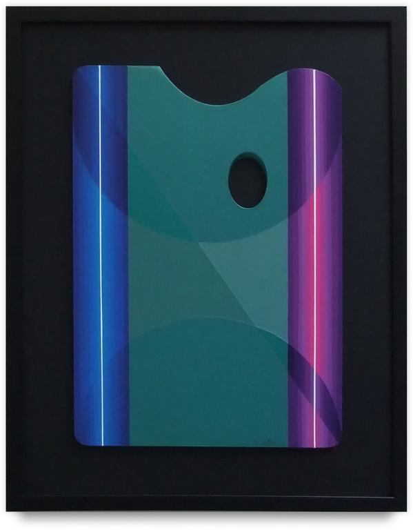 Catalogue raisonné, Horacio Garcia Rossi, Palette couleur Lumière - 2008