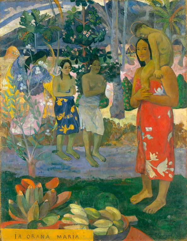 Catalogue raisonné, Paul Gauguin, Ia Orana Maria, 1891