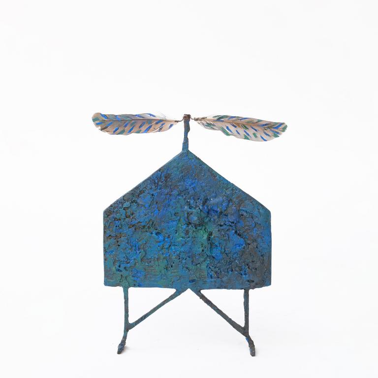 Catalogue raisonné, Henri Foucault, Petit balancier aux 2 plumes - 1985