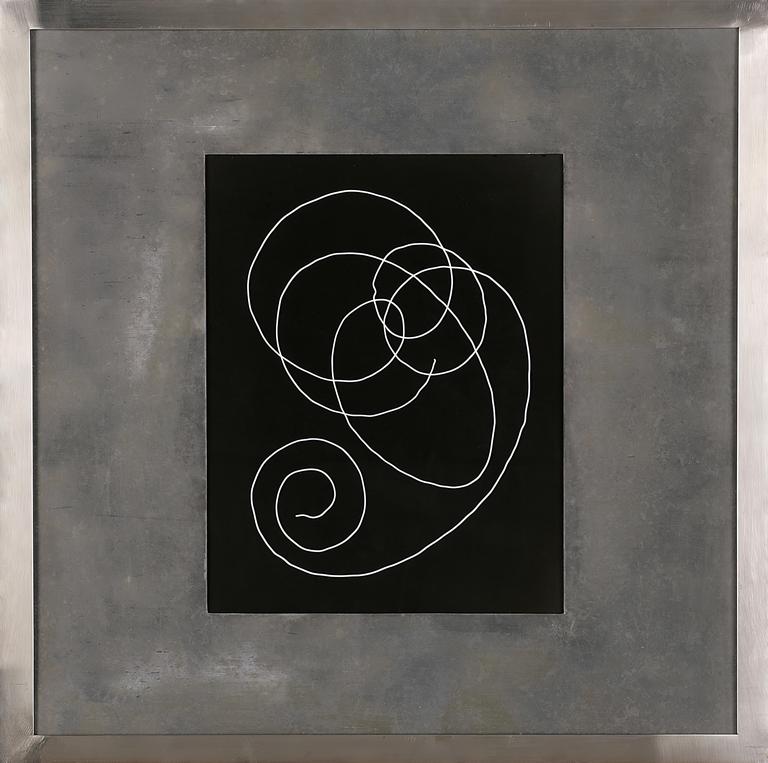 Catalogue raisonné, Henri Foucault, Photogramme inox B - 1992