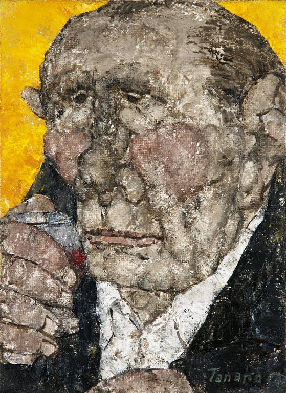 Catalogue raisonné, Akira Tanaka, Portrait d'homme au verre de vin (I)