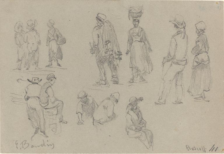 Catalogue raisonné, Eugène Boudin, Personnages provinciaux
