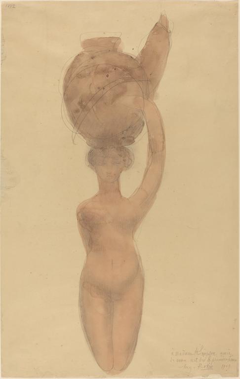 Catalogue raisonné, Auguste Rodin, Femme nue portant un vase sur la tête