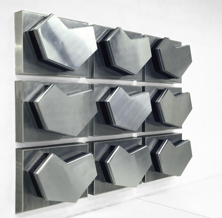 Catalogue raisonné, Henri Foucault, Relief mural - 1990