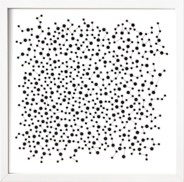 Catalogue raisonné, Henri Foucault, Réseau 2- moyen format - 2020