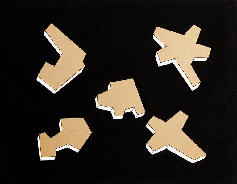 Catalogue raisonné, Henri Foucault, Série Géons / 34 - 1994