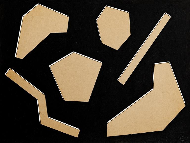 Catalogue raisonné, Henri Foucault, Six reliefs possibles - 1994