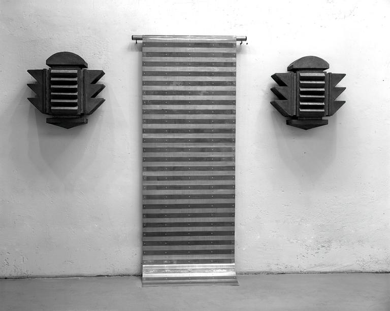 Catalogue raisonné, Henri Foucault, Triptyque du rouleau - 1987