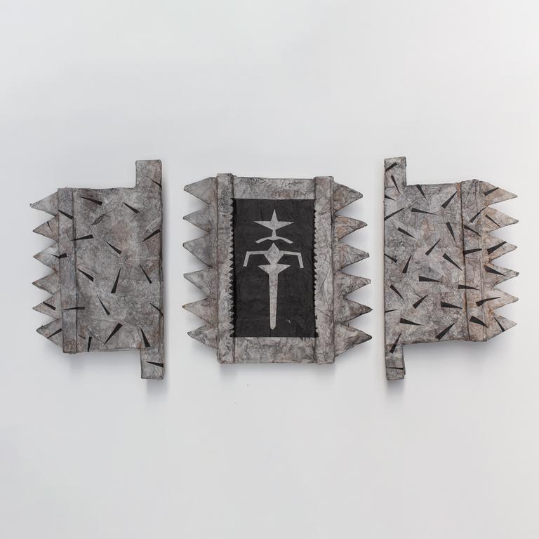 Catalogue raisonné, Henri Foucault, Triptyque - 1987