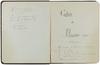 Carnet de dessins, 70 images de bateaux, 1915