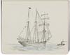 Carnet de dessins, 70 images de bateaux, 1915
